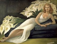 Diego Rivera, Portrait of Mrs. Natasha Gelman, 1943. Oil on Canvas. 115 x 153cm. D.R. ©2011 Banco de México,