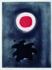 Adolph Gottlieb, Nightglow, 1971, Colour etching on paper, 22/65 (only 40 signed), 64.5 x 48 cm, Donation, Gordon Lambert Trust, Collection Irish Museum of Modern Art Adolph Gottlieb, Nightglow, 1971, Colour etching on paper, 22/65 (only 40 signed), 64.5 x 48 cm, Donation, Gordon Lambert Trust, Collection Irish Museum of Modern Art