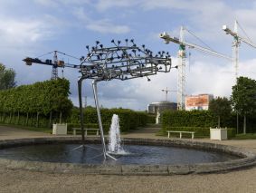 Alan Phelan, Goran’s Stealth Yugo, 2009, Chrome plated steel, plastic and rubber, Made in collaboration with Goran Krstic, car designer from Zastava/Yugo car factory in Kragujevac, Serbia. Commissioned by the Irish Museum of Modern Art, 2009