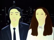 Alex Katz, Hiroshi and Marcia, 1981, Oil on canvas, 182.8 x 243.7 cm, Tate, presented by Paul Schupf, 1983, © DACS, London/VAGA, New York 2007 