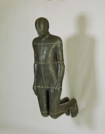 Antony Gormley, Sick, 1986-1989, Lead, fibreglass and plaster, 167.6 x 153.3 x 66 cm, Collection Irish Museum of Modern Art, rmccarthy@templebar.ieLoan, Weltkunst Foundation, 1994 Antony Gormley, Sick, 1986-1989, Lead, fibreglass and plaster, 167.6 x 153.3 x 66 cm, Collection Irish Museum of Modern Art, rmccarthy@templebar.ieLoan, Weltkunst Foundation, 1994