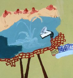 Susanna Bluhm, Pool Support, New Drawings, Process Room, IMMA, 2005