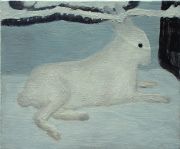 Ciaran Murphy. Rabbit, 2005, 28 x 24.5 cm, oil on canvas.