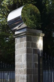 Fergus Martin, Steel, 2008, 3 x stainless steel, Courtesy of the artist