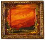 Howard Hodgkin, Old Sky, 1996 – 97, oil on wood, 39.4 x 43.8 cm, Courtesy: Private Collection, London. Image credit: Gagosian Gallery, London. Howard Hodgkin, Old Sky, 1996 – 97, oil on wood, 39.4 x 43.8 cm, Courtesy: Private Collection, London. Image credit: Gagosian Gallery, London.