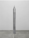 Iran do Espírito Santo, Candle, 1999, Aluminum, 200 x 21 dia. cm, Courtesy the artist