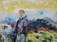 Jack Butler Yeats, Eileen Aroon, 1953, 90 x 122 cm, Collection Irish Museum of Modern Art, Heritage Gift by the Bank of Ireland from the Bank of Ireland Collection, 2008 Jack Butler Yeats, Eileen Aroon, 1953, 90 x 122 cm, Collection Irish Museum of Modern Art, Heritage Gift by the Bank of Ireland from the Bank of Ireland Collection, 2008