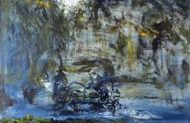 Jack B. Yeats, St Stephen's Green, Closing Time, 1950, Oil on canvas, 36 x 53.5 cm. Collection Irish Museum of Modern Art, Heritage Gift By Brian Timmons Jack B. Yeats, St Stephen's Green, Closing Time, 1950, Oil on canvas, 36 x 53.5 cm. Collection Irish Museum of Modern Art, Heritage Gift By Brian Timmons