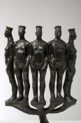 James McKenna, The Five Lamps, 1966 (Cast 1985), Bronze, Private Collection James McKenna, The Five Lamps, 1966 (Cast 1985), Bronze, Private Collection