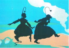 Kara Walker, For the Benefit of all the Races of Mankind (Mos' Specially the Master One, Boss) An Exhibition of Artifacts, Remnants, and Effluvia Excavated from the Black Heart of a Negress, 2002, Cut paper and projection on wall, Variable dimensions, Collection MAXXI – Museo nazionale delle arti del XXI secolo, Roma, Photo courtesy Sikkema Jenkins & Co. Kara Walker, For the Benefit of all the Races of Mankind (Mos' Specially the Master One, Boss) An Exhibition of Artifacts, Remnants, and Effluvia Excavated from the Black Heart of a Negress, 2002, Cut paper and projection on wall, Variable dimensions, Collection MAXXI – Museo nazionale delle arti del XXI secolo, Roma, Photo courtesy Sikkema Jenkins & Co.