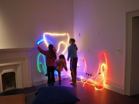 Light Rhythms, Installation view Irish Museum of Modern Art, 2014 Light Rhythms, Installation view Irish Museum of Modern Art, 2014