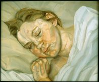 Lucian Freud, Sleeping Head, 1979-80, oil on canvas, 40.32 x 50.48 cm, Private Collection, Photo: Courtesy Acquavella Contemporary Art, Inc. Lucian Freud, Sleeping Head, 1979-80, oil on canvas, 40.32 x 50.48 cm, Private Collection, Photo: Courtesy Acquavella Contemporary Art, Inc.