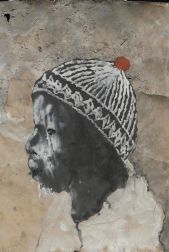 Miquel Barceló, Ogobara with a hat, 2005, Africa, Mixed media on paper, 75 x 51 cm, Private Collection Miquel Barceló, Ogobara with a hat, 2005, Africa, Mixed media on paper, 75 x 51 cm, Private Collection