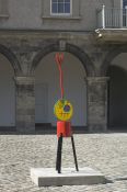 Joan Miró, Personnage (Personage), 1967, Painted bronze (lost-wax casting): Fonderie T. Clementi, Meudon, Paris, 217 x 47 x 39 cm, Courtesy Succession Miró, Palma de Mallorca, and Galerie Lelong, Paris Joan Miró, Personnage (Personage), 1967, Painted bronze (lost-wax casting): Fonderie T. Clementi, Meudon, Paris, 217 x 47 x 39 cm, Courtesy Succession Miró, Palma de Mallorca, and Galerie Lelong, Paris