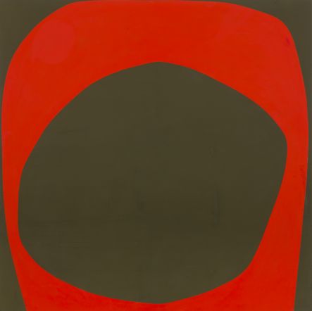 Patrick Scott, Small Rosc Symbol, 1967, Oil on panel, 152.4 x 152.4 cm, Collection Irish Museum of Modern Art, Heritage Gift, P.J. Carroll & Co. Ltd. Art Collection, 2005 Patrick Scott, Small Rosc Symbol, 1967, Oil on panel, 152.4 x 152.4 cm, Collection Irish Museum of Modern Art, Heritage Gift, P.J. Carroll & Co. Ltd. Art Collection, 2005