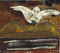 Patrick Hall, Protecting Wings, 2007, ink and pastel, 18.5 x 21cm, Collection of the artist Patrick Hall, Protecting Wings, 2007, ink and pastel, 18.5 x 21cm, Collection of the artist
