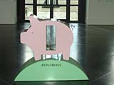 Donation Box, Front of House, Irish Museum of Modern Art