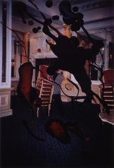 Rebecca Horn,Dublin Last Waltz at the Shelbourne Hotel, 1992, Over-painted photograph, Unframed: 126 x 92.5 cm, Donated by the artist, 2001 Rebecca Horn,Dublin Last Waltz at the Shelbourne Hotel, 1992, Over-painted photograph, Unframed: 126 x 92.5 cm, Donated by the artist, 2001