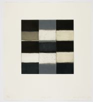 Sean Scully, Grey Robe, 2008, Aquatint, 55 x 50cm, Collection Irish Museum of Modern Art, IMMA Editions, Donated by the artist, 2008 Sean Scully, Grey Robe, 2008, Aquatint, 55 x 50cm, Collection Irish Museum of Modern Art, IMMA Editions, Donated by the artist, 2008