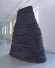 Kathy Prendergast, Stack, 1989, Cloth, string, paint and wood, 270 x 260 x 70 cm, Collection Irish Museum of Modern Art Kathy Prendergast, Stack, 1989, Cloth, string, paint and wood, 270 x 260 x 70 cm, Collection Irish Museum of Modern Art