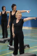 Sean Taylor, THE STEPS, 2009, collaborative sound/performance artwork, Step Aerobic Class, UL Sports Arena, University of Limerick, Photo Courtesy of Richard Corrigan Sean Taylor, THE STEPS, 2009, collaborative sound/performance artwork, Step Aerobic Class, UL Sports Arena, University of Limerick, Photo Courtesy of Richard Corrigan