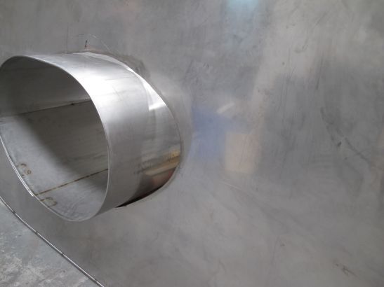 Susana Solano, Carmen, 2011, Stainless steel, 3.30 x 2.10 x 2.10 m, Courtesy of the artist Susana Solano, Carmen, 2011, Stainless steel, 3.30 x 2.10 x 2.10 m, Courtesy of the artist