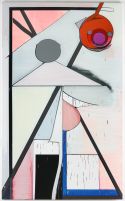 Thomas Scheibitz, Spiel der Verlierer (detail), 2007, 305 x 188 cm, oil on canvas, Courtesy Tanya Bonakdar Gallery Thomas Scheibitz, Spiel der Verlierer (detail), 2007, 305 x 188 cm, oil on canvas, Courtesy Tanya Bonakdar Gallery