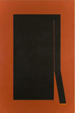 Cecil King, Thrust, 1984, oil on canvas, 185 x 120 cm, Collection Dublin
City University