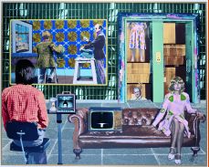 Tim Mara, Power Cuts Imminent, 1975,Screenprint, 77 x 97 cm (unframed dims), Collection Irish Museum of Modern Art, Donated By The Artist's Family 1999 Tim Mara, Power Cuts Imminent, 1975,Screenprint, 77 x 97 cm (unframed dims), Collection Irish Museum of Modern Art, Donated By The Artist's Family 1999