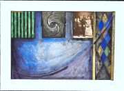 Jasper Johns, Untitled, 1999, intaglio on paper, 23 x 31 5/16 inches, Collection Walker Art Center, Minneapolis, Gift of the artist, 2000 © Jasper Johns/Licensed by VAGA, New York Jasper Johns, Untitled, 1999, intaglio on paper, 23 x 31 5/16 inches, Collection Walker Art Center, Minneapolis, Gift of the artist, 2000 © Jasper Johns/Licensed by VAGA, New York