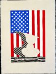 Jasper Johns, Untitled, 2000, linocut on paper, 22 ¾ x 17 inches, Collection Walker Art Center, Minneapolis, Gift of the artist, 2001 © Jasper Johns/Licensed by VAGA, New York Jasper Johns, Untitled, 2000, linocut on paper, 22 ¾ x 17 inches, Collection Walker Art Center, Minneapolis, Gift of the artist, 2001 © Jasper Johns/Licensed by VAGA, New York
